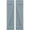 Ekena Millwork Americraft 4-Board (2 Batten) Wood Joined Board-n-Batten Shutters w/ Z-Bar, ARW102BB414X77SBH, PR ARW102BB414X77SBH - alternate 1